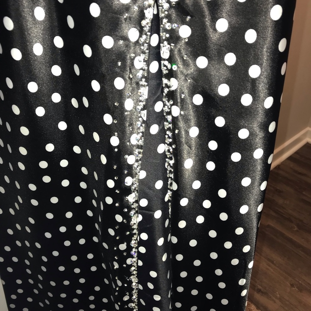 Black & White Formal Gown